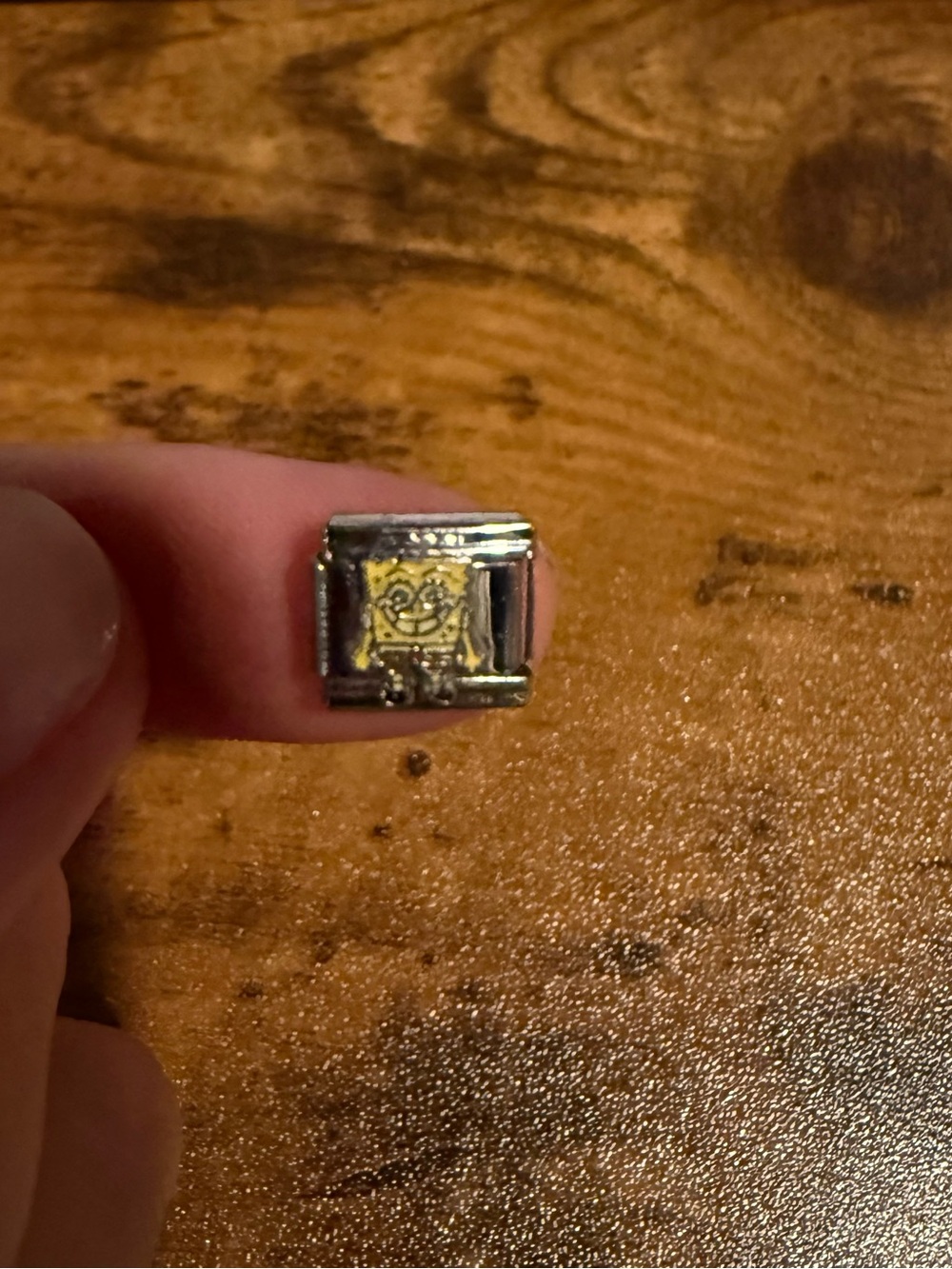 SpongeBob Italian charm